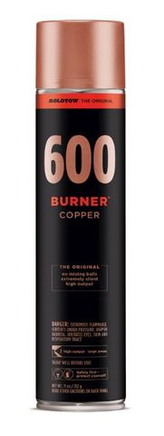 MOLOTOW BURNER SPRAY 600ML COPPER
