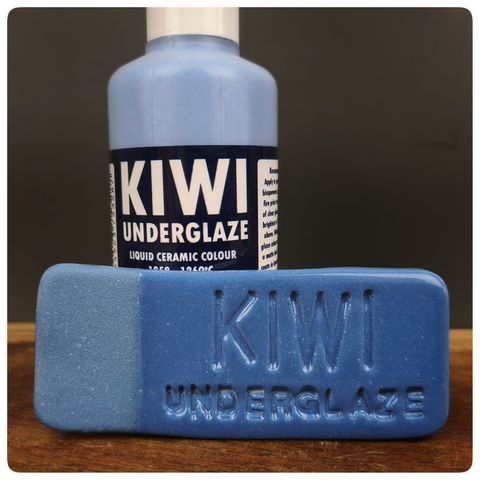 KIWI UNDERGLAZE 100ML AZURE BLUE