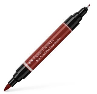 FABER PITT ARTIST PEN DUAL ENDED INDIAN RED