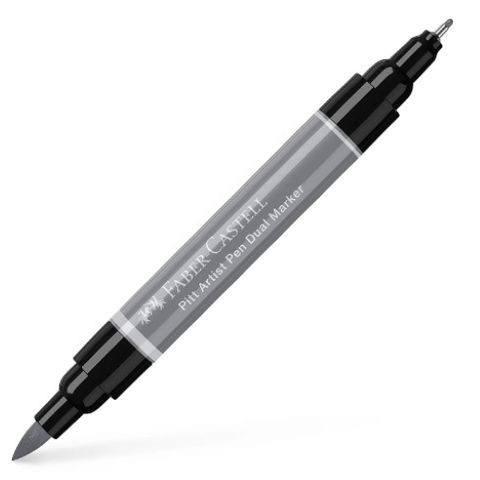 FABER PITT ARTIST PEN DUAL ENDED COLD GREY III