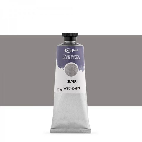 CRANFIELD TRADITIONAL RELIEF INK 75ML SILVER