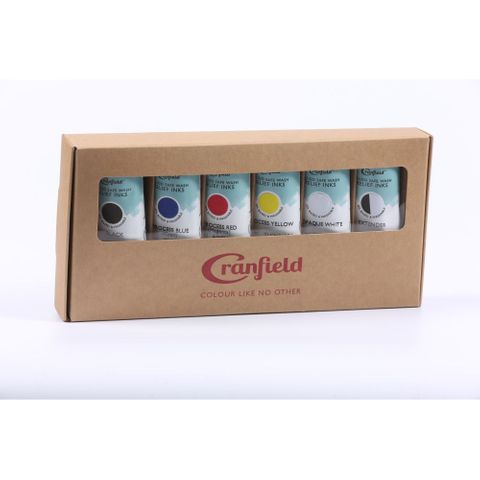 CRANFIELD SAFE WASH RELIEF INK 6 X 75ML SET