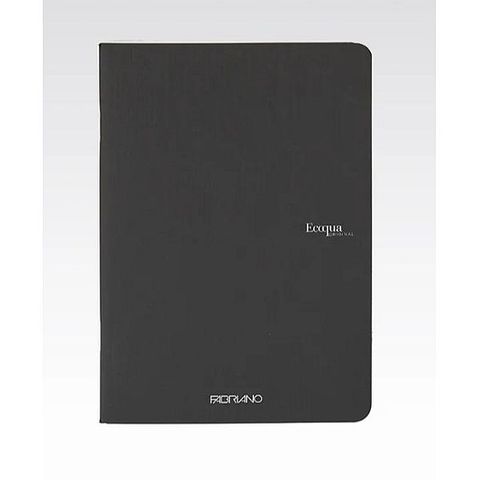 FABRIANO ECOQUA STAPLED NOTEBOOK A5 DOTS BLACK