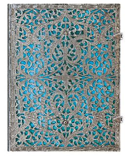 PAPERBLANKS SILVER FILIGREE MAYA BLU ULTRA L