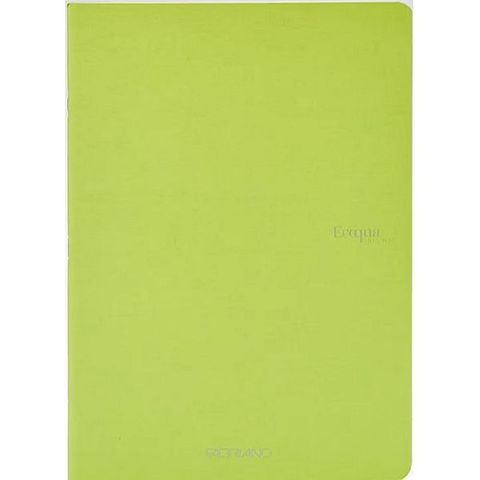 FABRIANO ECOQUA STAPLED NOTEBOOK A4 DOTS LIME