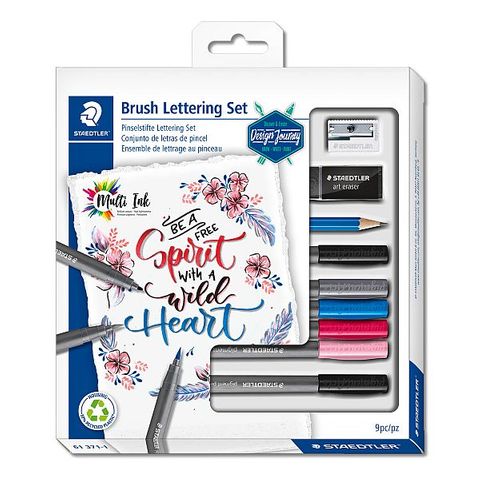 STAEDTLER DESIGN JOURNEY MIXED BRUSH LETTERING SET