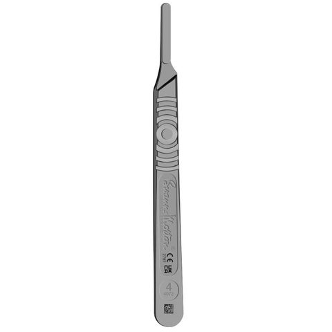 SWANN MORTON #4 S/STEEL NONSURGICAL SCALPEL HANDLE