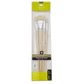 PEBEO 4 LONG BRUSH SET ROUND/FLAT WHITE BRISTLE