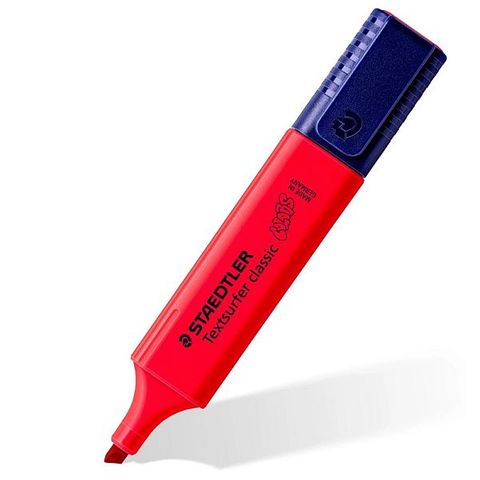 STAEDTLER TEXTSURFER CLASSIC C HIGHLIGHTER RED