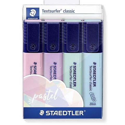 STAEDTLER TEXTSURFER CLASSIC C HIGHLIGHTERS P SET4