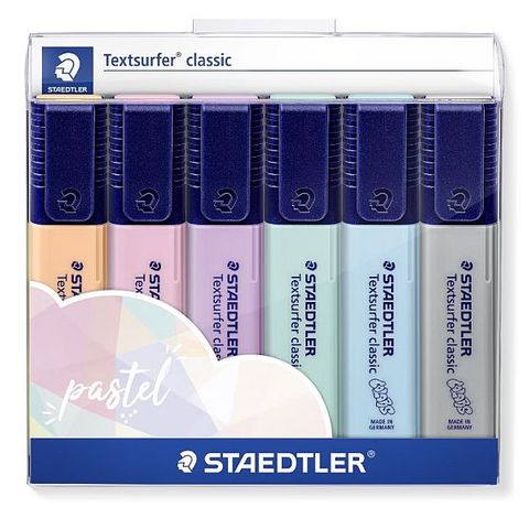 STAEDTLER TEXTSURFER CLASSIC C HIGHLIGHTERS P SET6