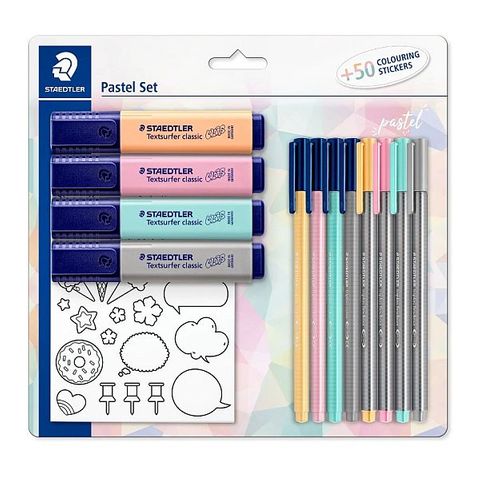 STAEDTLER TEXTSURFER HIGHLIGHTER & TRIPLUS SET