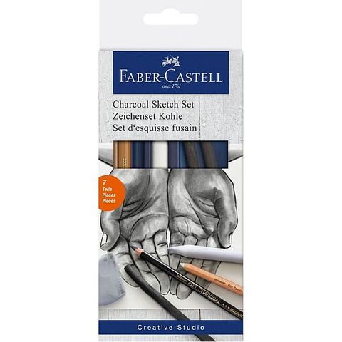 FABER GOLDFABER CHARCOAL SKETCH SET