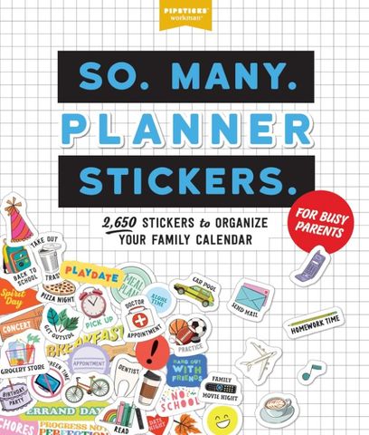 SO MANY STICKERS PLANNER