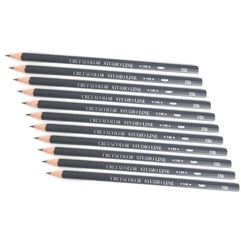 CRETACOLOR SCHOOL PENCIL STUDIO GRAPHITE HB (144)