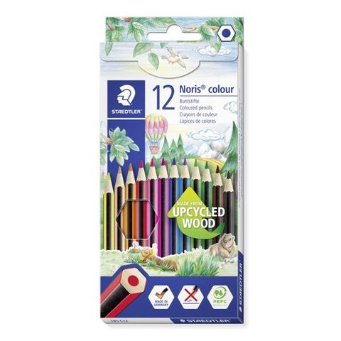 STAEDTLER NORIS COLOUR PENCIL SET 12