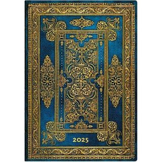 PAPERBLANKS 2025 DIARY BLUE LUXE MIDI DAY