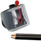 KUM BLACK WIDOW SHORT CONE PENCIL SHARPENER