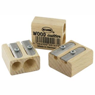 KUM WOODCUTTER PENCIL SHARPENER 2 HOLE