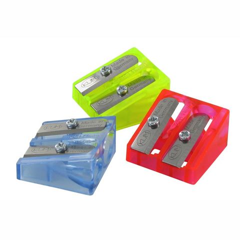 KUM 410KFT PLASTIC SHARPENER WEDGE 2 HOLE