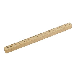 KUM WOODEN RULER 15CM