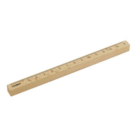 KUM WOODEN RULER 15CM