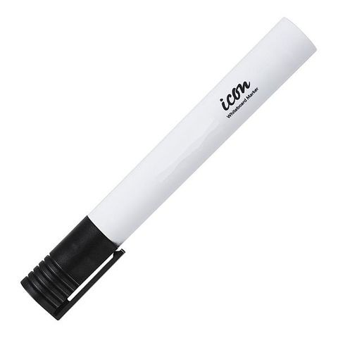 ICON WHITEBOARD MARKER CHISEL TIP BLACK