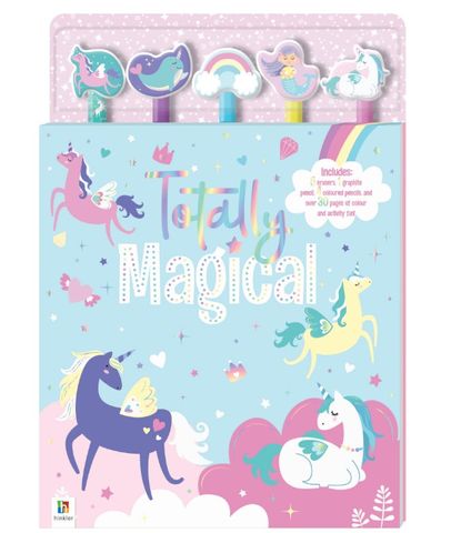 TOTALLY MAGICAL 5 PENCILS + ERASERS