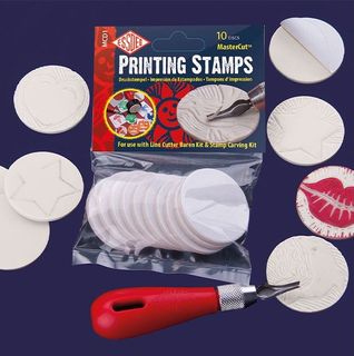 ESSDEE SELF ADHESIVE MASTERCUT PRINTING STAMPS(10)