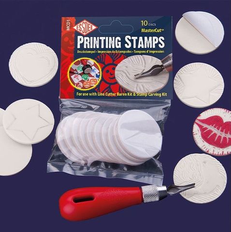 ESSDEE SELF ADHESIVE MASTERCUT PRINTING STAMPS(10)