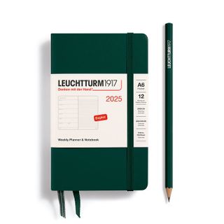 LEUCHTTURM1917 2025 WEEKLY PLANNER A6 FOREST GRN