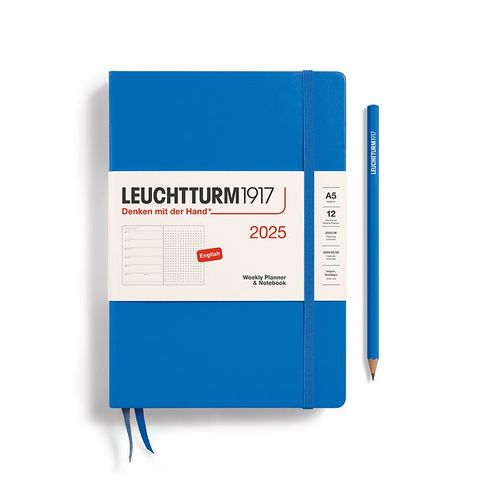 LEUCHTTURM1917 2025 WEEKLY PLANNER A5 DOTTED SKY