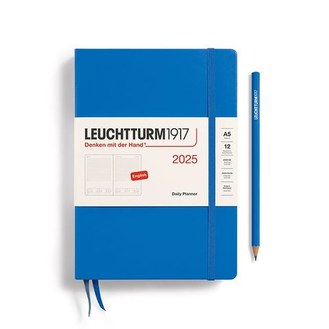 LEUCHTTURM1917 2025 DAILY PLANNER A5 SKY