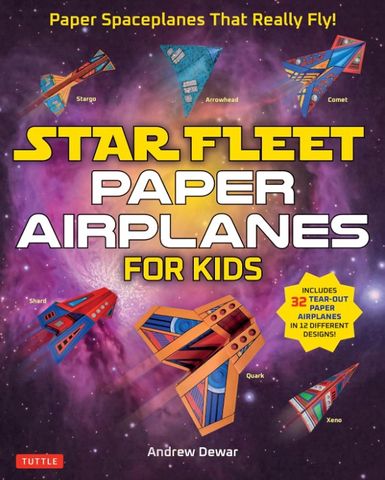 STAR FLEET PAPER AIRPLANES FOR KIDS