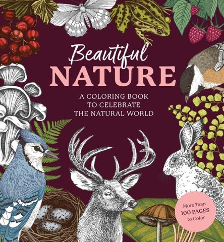 BEAUTIFUL NATURE COLOURING BOOK