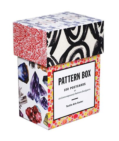 PATTERN BOX 100 POSTSARDS CONTEMPORARY ARTISTS