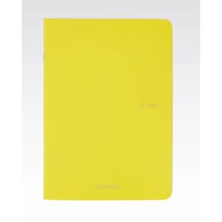 FABRIANO ECOQUA STAPLED NOTEBOOK A5 PLAIN LEMON