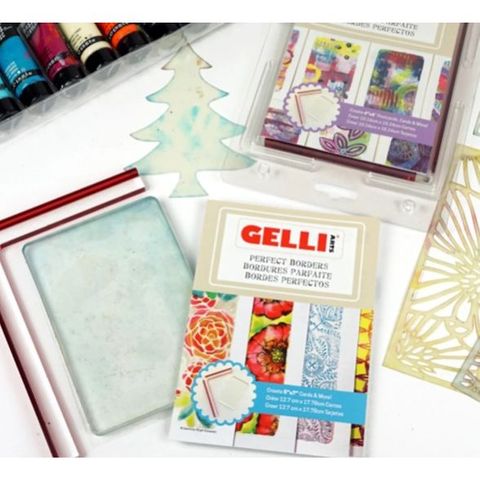 GELLI PERFECT BORDER 5X7 CARDS SET