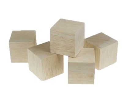 GH BALSA BLOCK 75MM CUBE