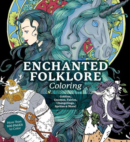 ENCHANTED FOLKLORE COLOURING BOOK