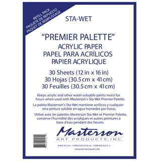 MASTERSON STA-WET PREMIER ACRYLIC PAPER REFILL(30)