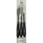 RGM ARTE LINE BLACK PALETTE KNIFE SET 3