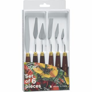 RGM PLUS LINE SET 6 PALETTE KNIVES