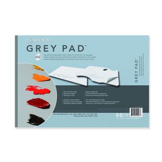 NEW WAVE DISPOSABLE RECTANGLE PALETTE PAD GREY