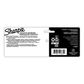 SHARPIE CREATIVE MARKERS BRUSH TIP BLK & WHT SET2