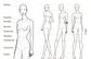 100 POSE CARDS WOMEN FIGURE TEMPLATES