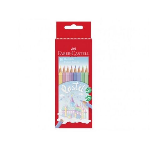 FABER PASTEL COLOUR PENCIL SET 10