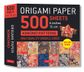 ORIGAMI PAPER KIMONO FLOWERS 500 SHEETS 15CM