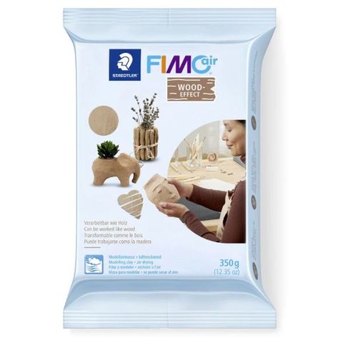 FIMO AIR-DRY MODELLING CLAY WOOD-EFFECT 350G