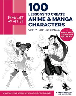 100 LESSONS CREATE MANGA ANIME CHARACTERS